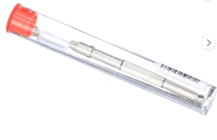 Eyecessories Deluxe Screwdriver Eyeglass Repair Kit, Universal Screwdriver, Assorted Screws, Replacement Nose Pads, 1 Count