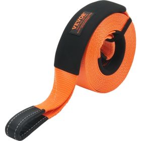 VEVOR Heavy Duty Tow Strap Recovery Kit 3" x 30 ft (MBS-36,000 lbs) Tree Saver Winch Strap, Triple Reinforced Loop & Protective Sleeves & Storage