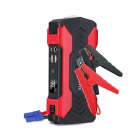 Car Jump Starter Booster with LED Flashlight for Outdoor Emergency (Color: As pic show, Type: Style A)